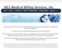 Tablet Screenshot of mlsmedicalbilling.com